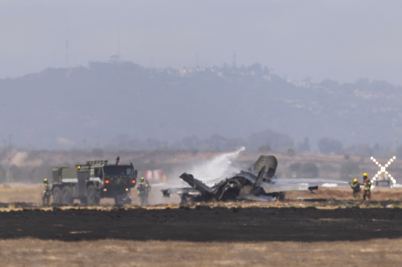 Avión de combate F-35B de Marines sufre accidente en San Diego, California