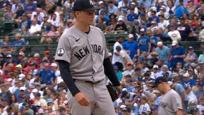 Will Warren lanza joya y Yankees vencen a Cachorros 2-0