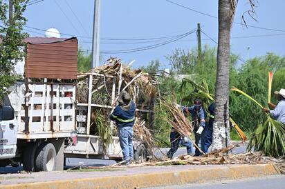 Refuerza Sari Pérez mantenimiento y limpieza de calles y áreas verdes