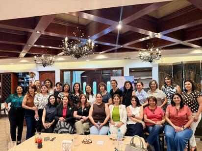 La Asociación Mexicana de Mujeres Empresarias reunió en Nueva Rosita a emprendedoras de la Región Carbonífera para fortalecer alianzas,