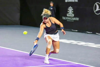 Renata Zarazúa se despide en semifinales del WTA de Memphis