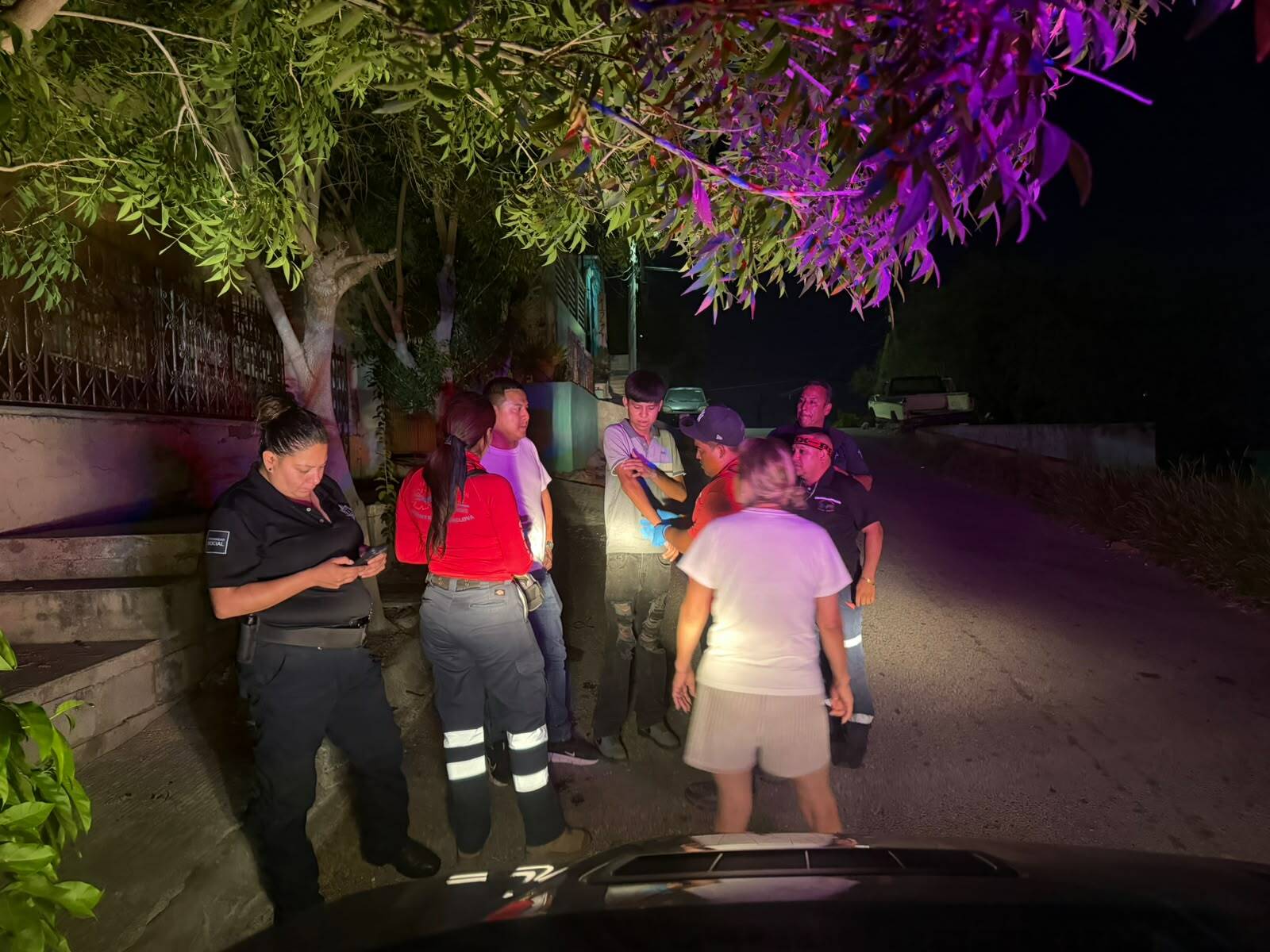 Seguridad: Azael fue confundido con un rijoso y terminó lesionado durante la madrugada