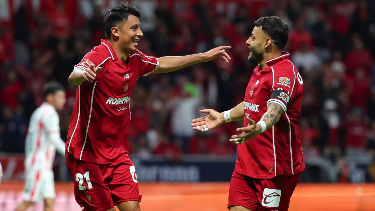 Toluca vence 3-1 a Necaxa en el Nemesio Diez