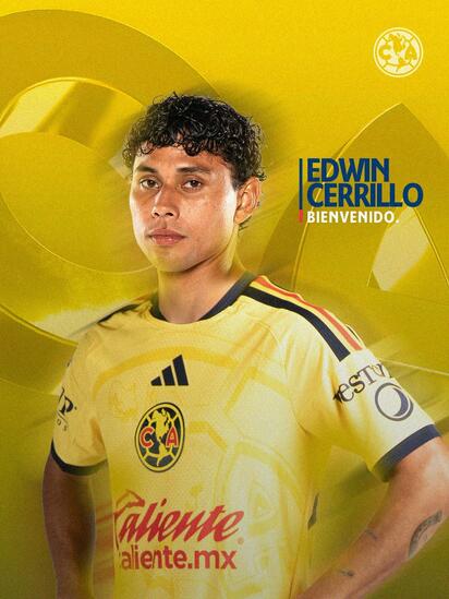 América hace oficial el fichaje de Edwin Cerrillo