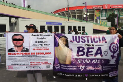 Justicia para Beany: cae “El Tito”, señalado por el feminicidio