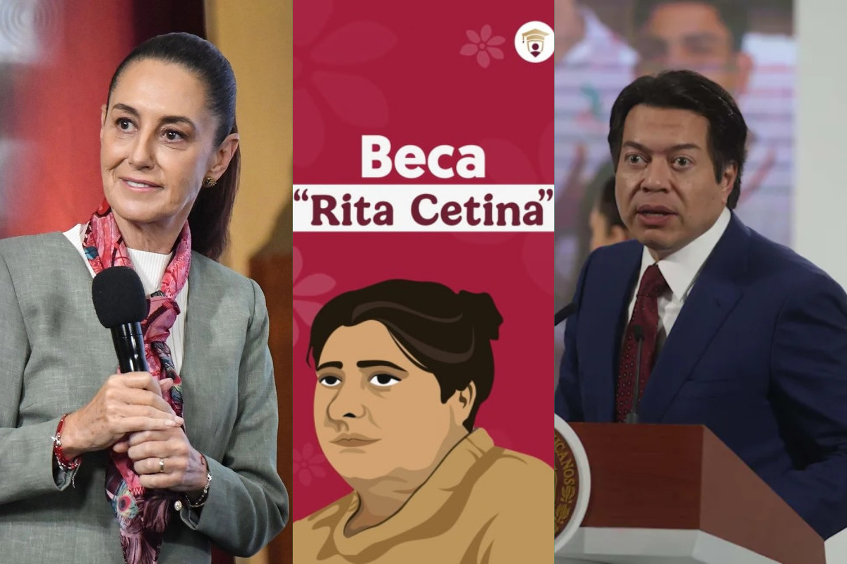 Mario Delgado genera críticas al decir que la Beca Rita Cetina “la manda” la presidenta