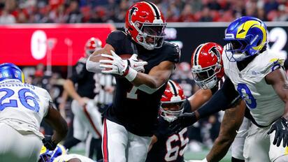 Bijan Robinson firma contrato récord y es el corredor mejor pagado de la NFL