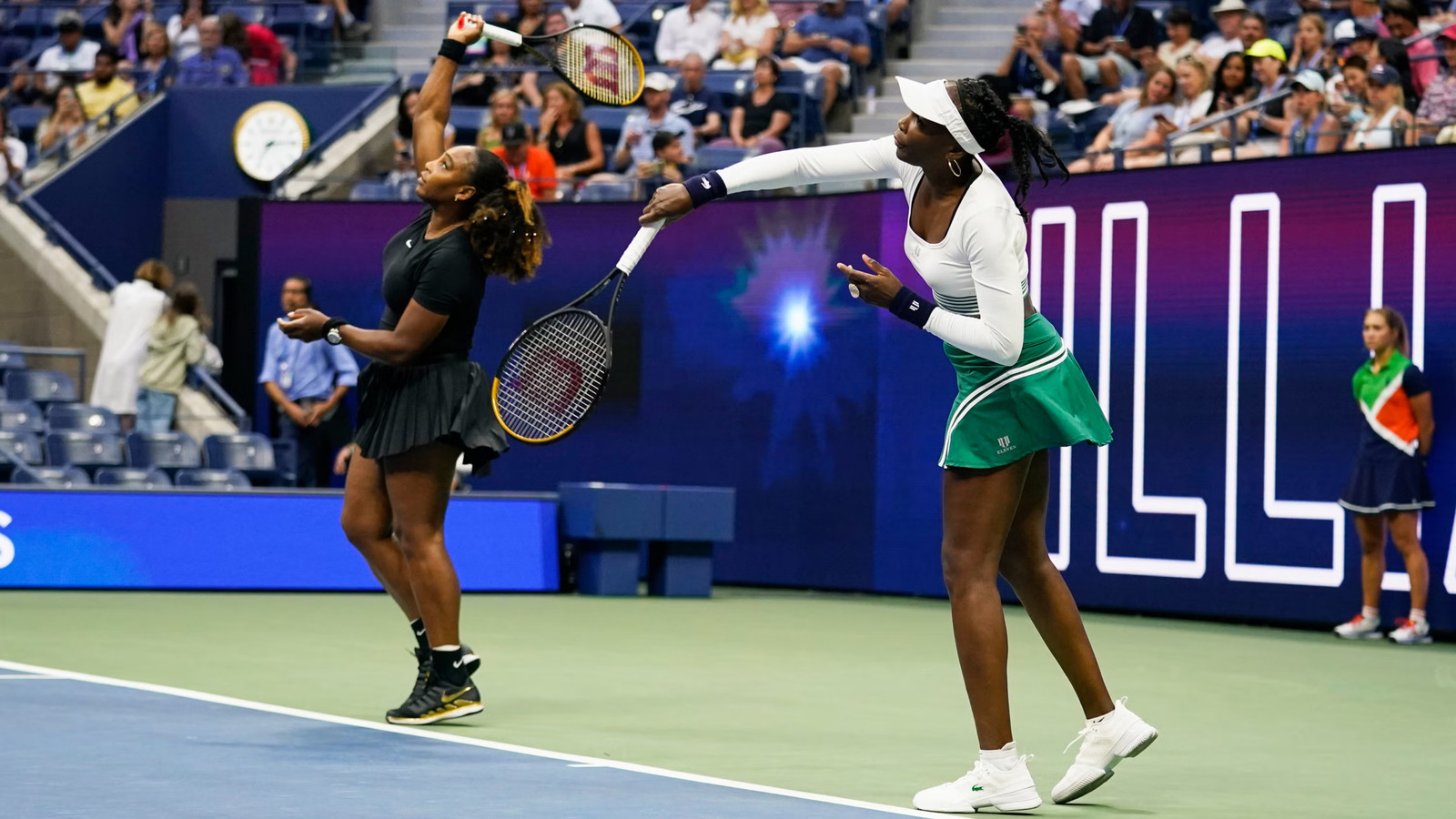 Serena y Venus Williams regresan juntas al dobles en Cincinnati