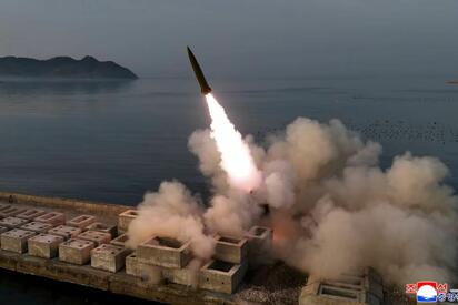 Corea del Norte lanzó un misil balístico de corto alcance hacia el mar Oriental, lo que motivó una protesta de Japón y el reforzamiento de la vigilancia