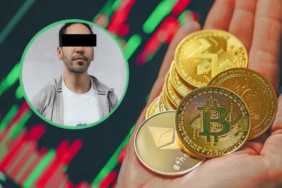 Detienen en el AICM a hombre investigado por supuesto fraude con criptomonedas
