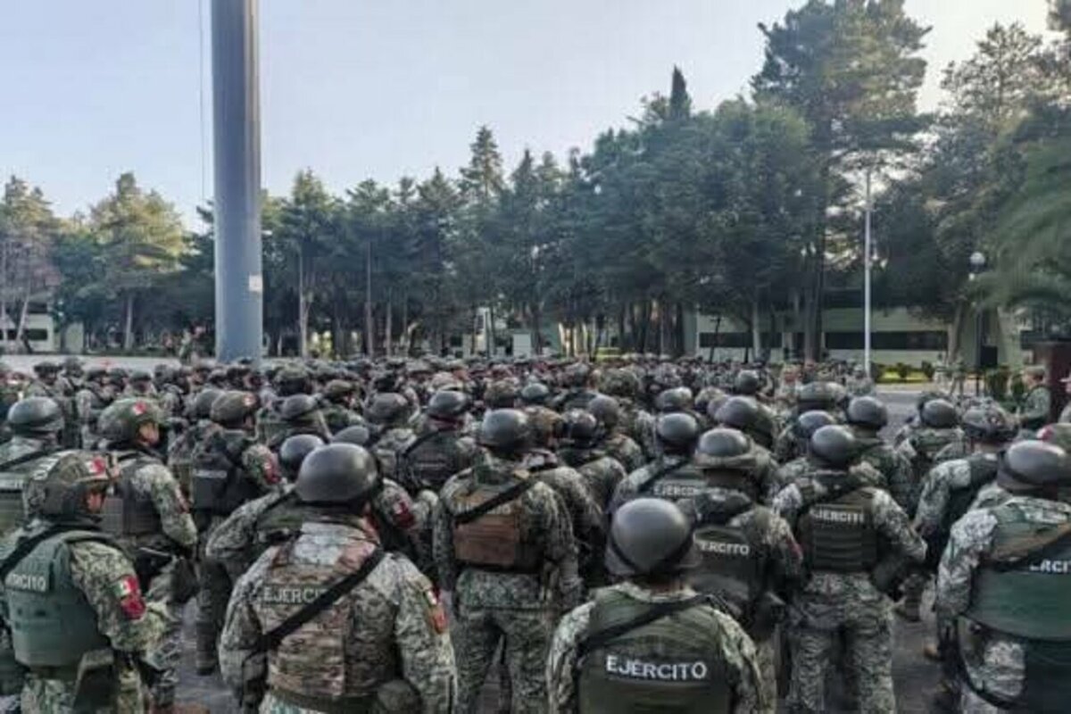 Sedena despliega 1,557 militares para proteger zonas aguacateras