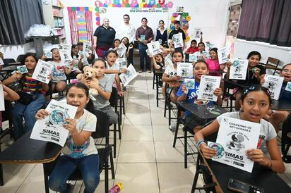 SIMAS lleva cultura del agua a niñas y niños de cursos de verano en Casa MECED