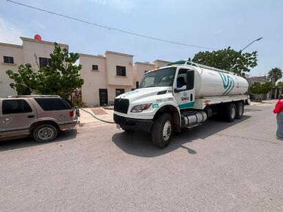 SIMAS Torreón implementa operativo de pipas por desabasto de agua