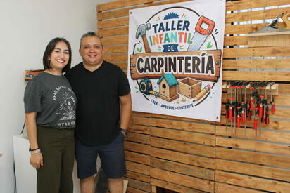 Niños despiertan la creatividad con Summer Camp de Carpintería