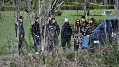 Lionel Messi despide a su padre Jorge en Rosario