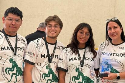 Dos estudiantes de la UAdeC buscan reunir recursos para competir en septiembre en eventos de robótica en Cancún y California, tras destacar en la etapa