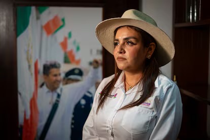Grecia Quiroz recuerda a Carlos Manzo en segundo informe en Uruapan