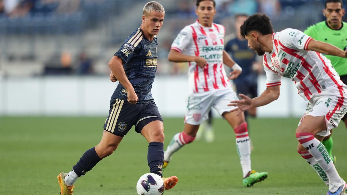 Necaxa cae 3-1 ante Philadelphia y queda eliminado de la Leagues Cup