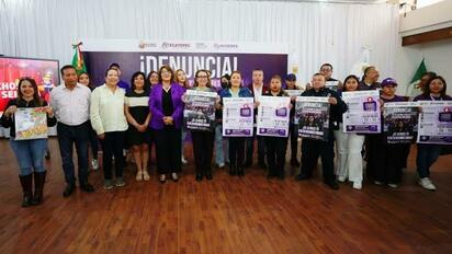 Lanzan Cruzada Violeta; van contra la violencia familiar en Ecatepec