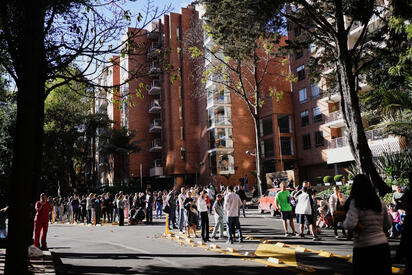 Sismo de 7.4 se siente con fuerza en Bogotá y Cali