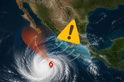 Alerta meteorológica: aumenta probabilidad de ciclón en el Pacífico