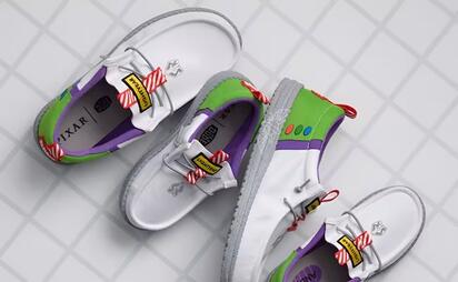 Así son los nuevos mocasines de 'Toy Story'