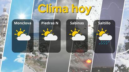 Pronóstico para Coahuila: hasta 41°C, vientos fuertes y lluvia en Saltillo