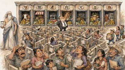 Caricatura editorial... Mucho crédito, poca información