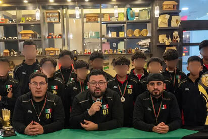Tras el sismo, equipo infantil de futbol logra regresar a México
