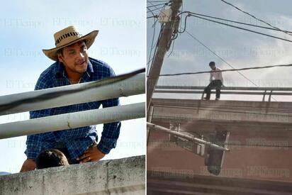 Un abrazo de Víctor cambió el destino de menor que intentaba lanzarse de un puente