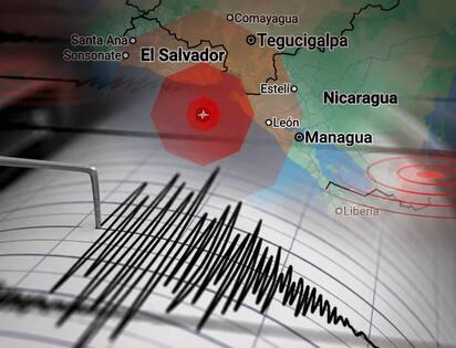 Un sismo de magnitud 5.5 sacudió El Salvador, Honduras y Nicaragua este miércoles, sin que autoridades reportaran víctimas o daños.  Un sismo de magnitud