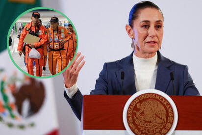 Colombia mantiene sin autorización a la brigada mexicana de rescate tras el sismo de magnitud 7.4 registrado el lunes.  La presidenta Claudia Sheinbaum