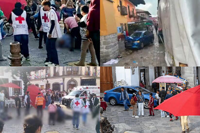 Un vehículo ingresó a un andador peatonal durante la Feria de la Manzana y embistió a asistentes, dejando 15 personas lesionadas.  Un atropellamiento múltiple