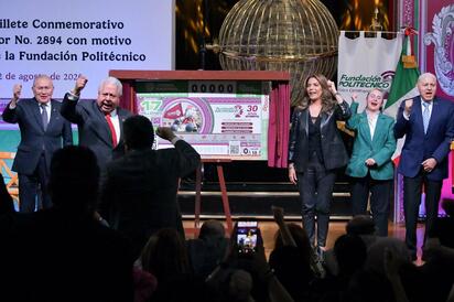 Lotería Nacional dedicó el Sorteo Superior No. 2894 a los 30 años de Fundación Politécnico, destacando su apoyo a estudiantes y jóvenes.  La Lotería Nacional