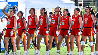 Diana Flores lidera a México a su segunda victoria en el Mundial de Flag Football