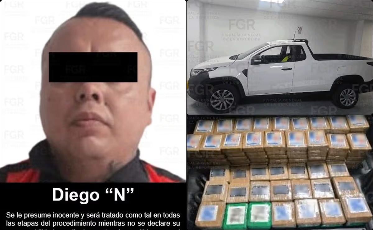 Vinculan a proceso a conductor detenido con 217 kilos de cocaína