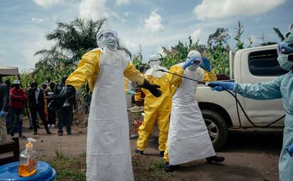 ONU destina 30.5 millones de dólares adicionales para combatir el brote de ébola en Congo
