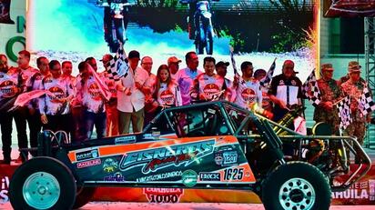 El desierto de Coahuila vuelve a ser escenario de una aventura que reúne a pilotos y visitantes durante esta edición del rally.  La mañana de este viernes