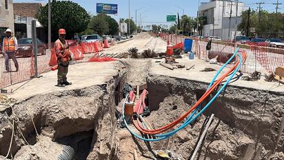 Sistema Vial Abastos-Independencia registra 82% de avance en Torreón