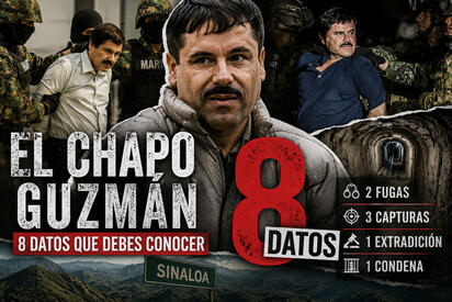 El Chapo Guzmán, las capturas y fugas que marcaron su historia