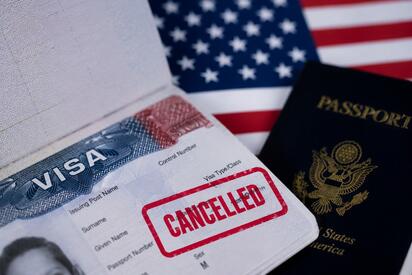 VISAS La Embajada de EU afirmó que cancelará visas cuando existan razones, sin importar quién sea el titular ni sus opiniones políticas.  La Embajada de Estados