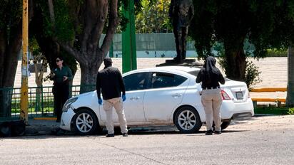 Asesinan a dos hombres frente al Palacio de Gobierno en Culiacán