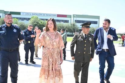 Sari Pérez reconoce compromiso de las y los jóvenes del Servicio Militar Nacional