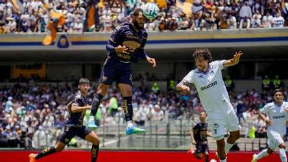 Pumas y Querétaro empatan 0-0 en partido con abucheos y ausencias clave