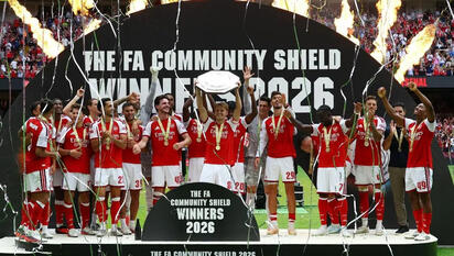 Arsenal golea 3-0 al Manchester City y conquista la Community Shield 2026