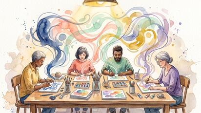 El efecto del dibujo sobre el cerebro: cómo unos minutos pueden ayudar 