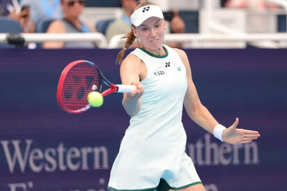 Elena Rybakina vence a Frech y avanza a octavos en Cincinnati