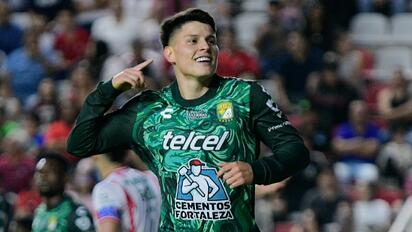 León vence 2-1 a Necaxa con gol de Juan Domínguez en el Apertura 2026