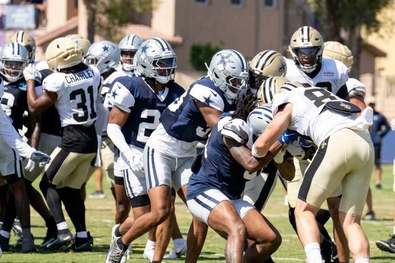 Peleas marcan práctica conjunta entre Cowboys y Saints; Schottenheimer critica incidentes