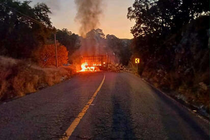 Bloqueos en Michoacán fueron reacción a operativo, confirma Sheinbaum
